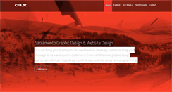 Desktop Screenshot of cruxdesign.com